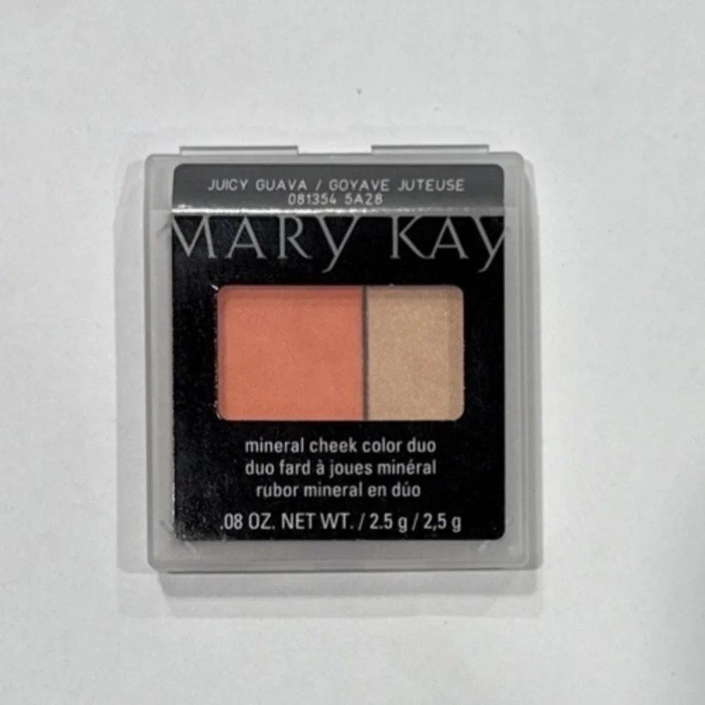 Mary Kay Mineral Cheek Color‎ Duo Juicy Guava 081354 NEW